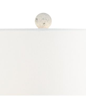 23" High Small Modern Coastal Accent Table Lamps Set of 2 Sandstone Finish Ceramic Living Room Bedroom