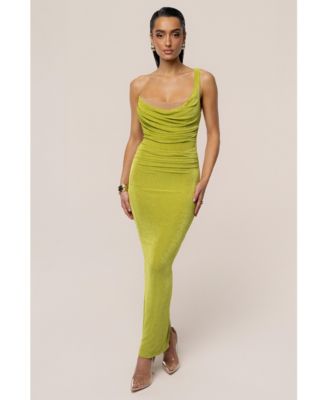 Women's Slinky Krishna One Shoulder Maxi Dress