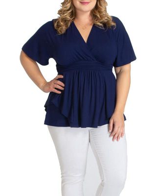 Plus Size Promenade Jersey Top