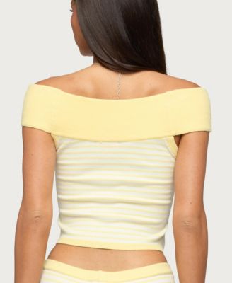 Women's Camil Striped Knit Top