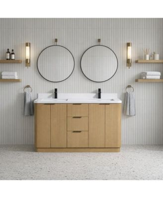 Calamigo 55" Bathroom Vanity Oak
