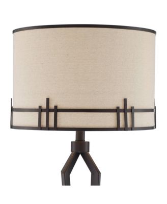 Picket 28" Tall Industrial Table Lamps Set of 2 USB Port