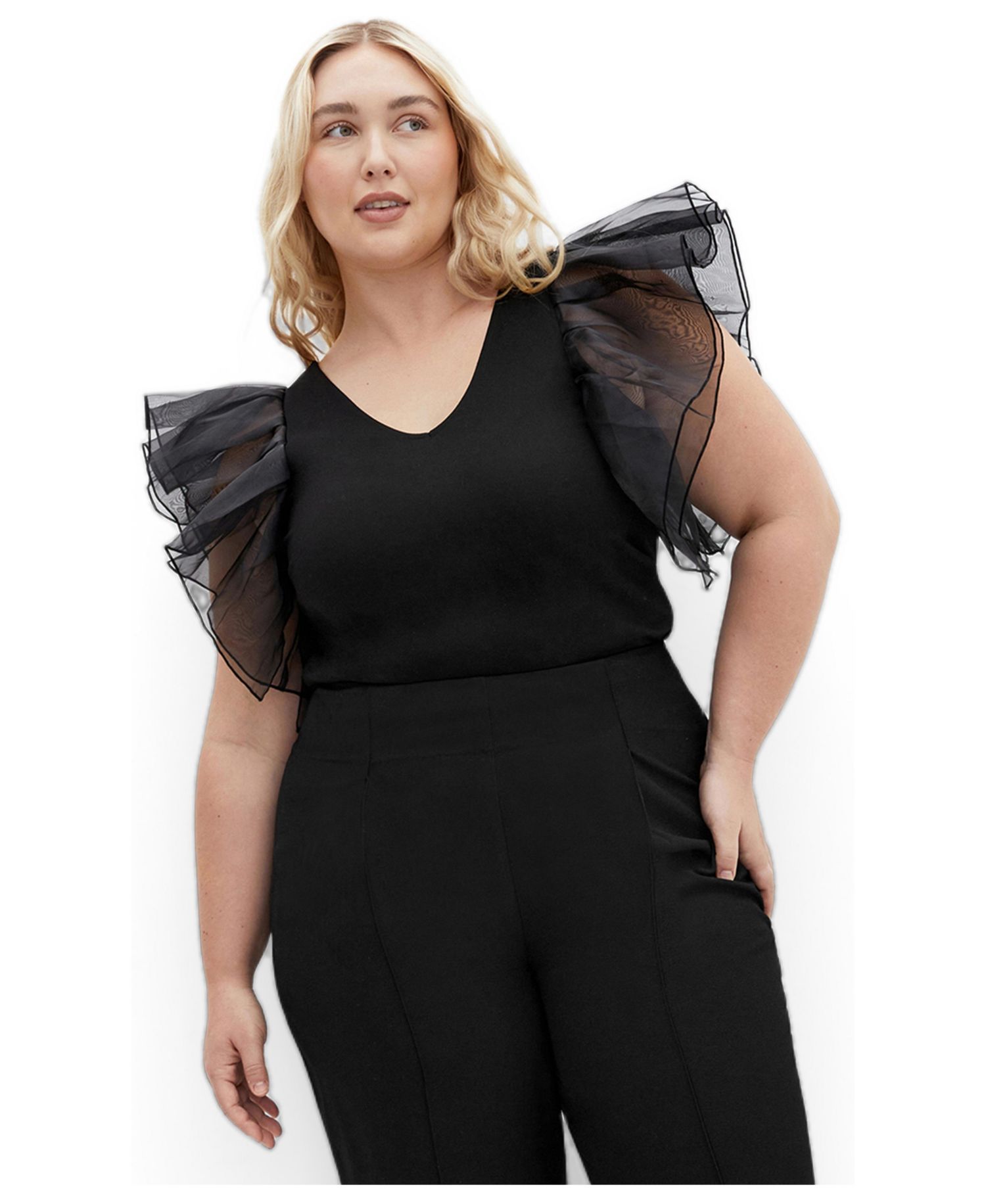 Women's Sierra Ruffle Sleeve Top