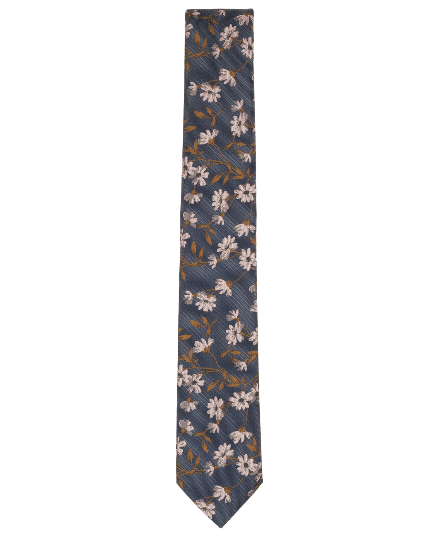 Men's Maple Floral Pattern Tie
