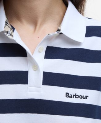 Women's Ashbourne Striped Polo Top