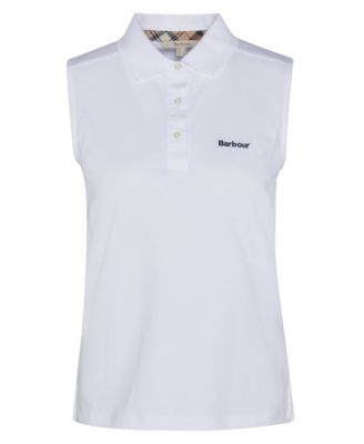 Women's Bowford Ribbed Collar Polo Top