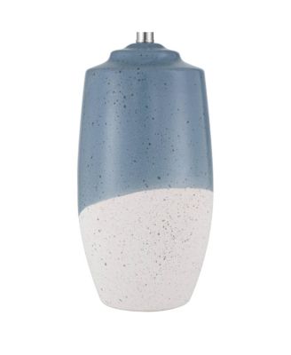 Aegean 28" Tall Coastal Modern Table Lamps Set of 2 Ceramic Shade Living Room Bedroom Bedside