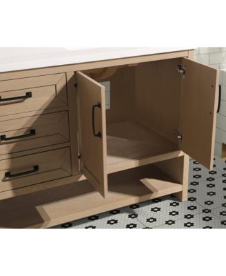 Venice 72" Bathroom Vanity Oak
