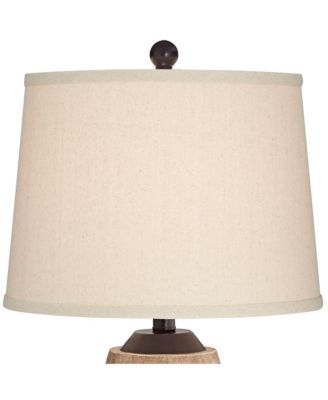 Parker Industrial Table Lamps Set of 2 with Round Risers 30" Tall