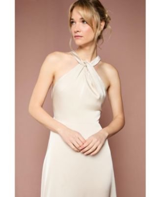 Women's Honoured Twist Halterneck Maxi Dress