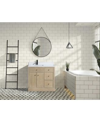 Redondo 36" Bathroom Vanity Ash Oak