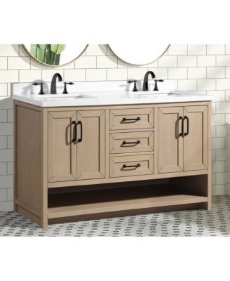 Venice 60" Bathroom Vanity Oak