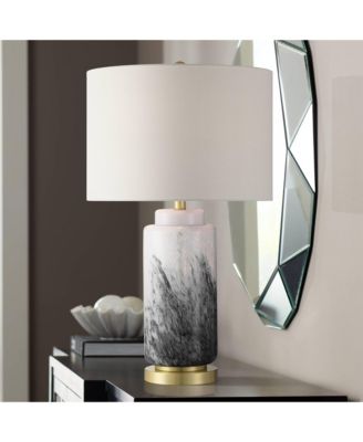 Tatiana 27 3/4" Tall Modern 3-Way Table Lamp Finish Art Glass Single Living Room Bedroom (Colors May Vary)