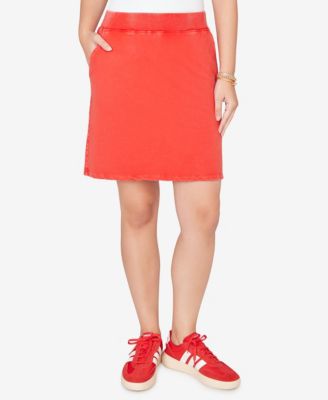 Petite French Terry Pull-On Skort