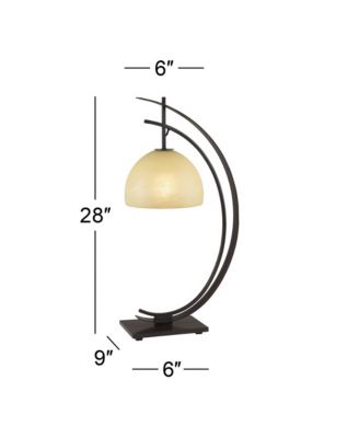 Orbit 28" Tall Arc Curved Industrial Table Lamp