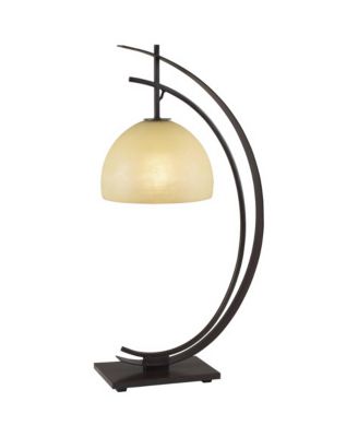 Orbit 28" Tall Arc Curved Industrial Table Lamp