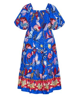 Women's Simona Print Puff Sleeve Dress