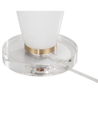 Melina 27 1/2" High  Glass Table Lamp Set with Dimmer