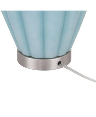 Leros 27 1/2" High Glass Gourd Table Lamp with Dimmer