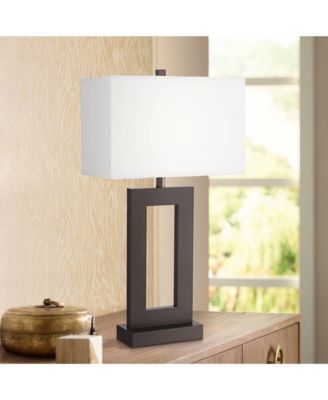 Marshall 30 1/4" Tall Open Window Large Modern End Table Lamps Set of 2