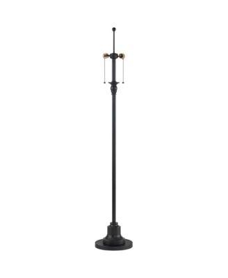 Dyna Traditional 58" Tall Standing Floor Lamp Base Skinny Pole Pull Chain