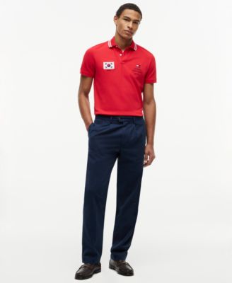 Men's Standard Country South Korea Regular-Fit Polo