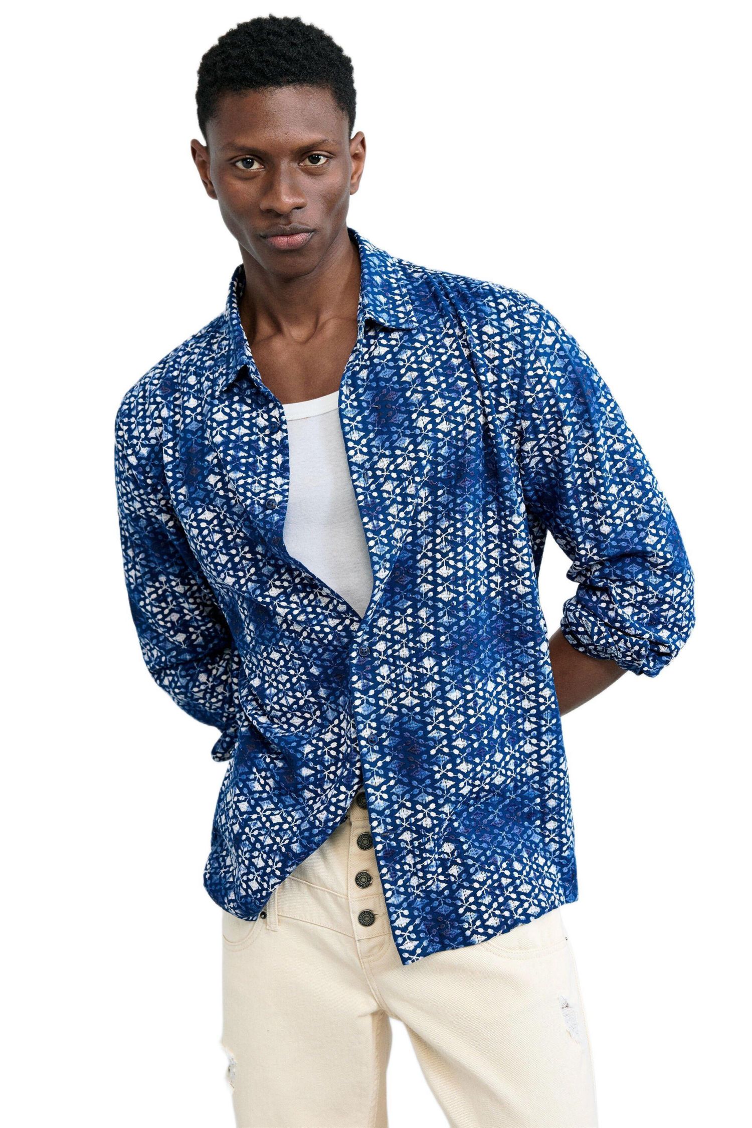 Men's Geometric print shirt