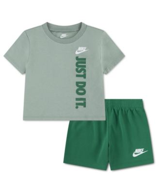 Baby Boys' Graphic T-Shirt and French Terry Shorts, 2-Piece Set
