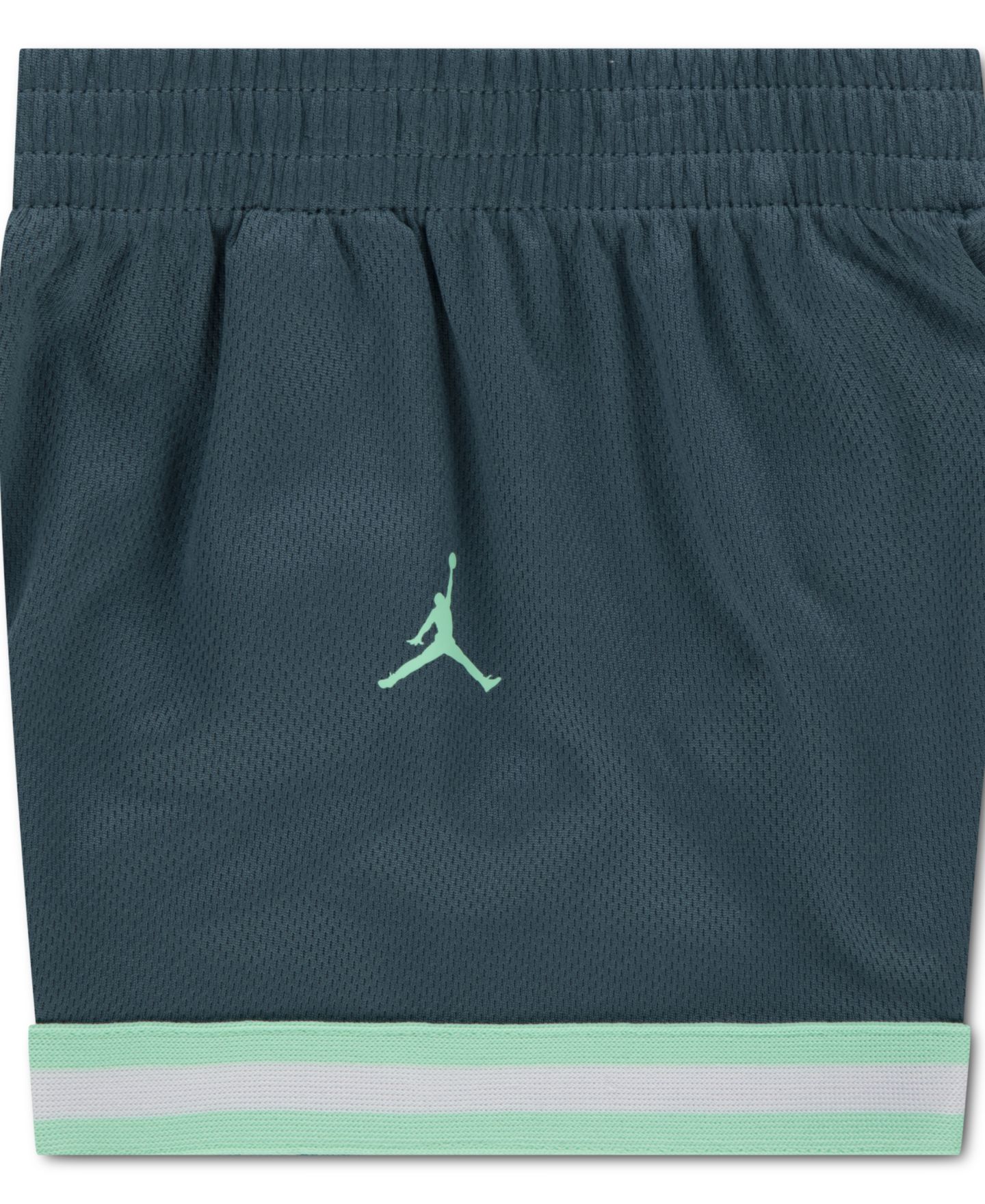 Комплект для мальчика Jordan: футболка и шорты, 2 предмета, цвет: Пепельный зелёный — фото 3