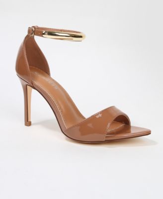 Women's Hunter Stiletto Sandals with Gold-Tone Metal Accent