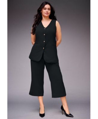 Women's Button Front Vest