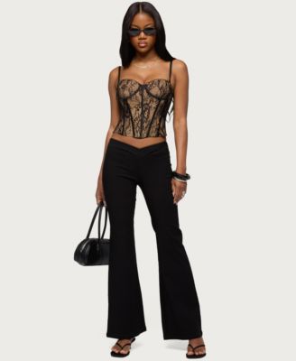 Women's Alyce Crossover Flared Pants