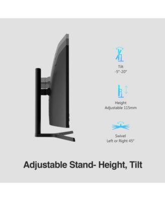 AGEX Series AG34P 34" UWQHD 3440x1440 21:9 Ultra-Wide 240Hz 1ms Curved Gaming Monitor