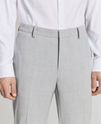 Men's Stretch Fabric Super Slim-Fit Suit Pants