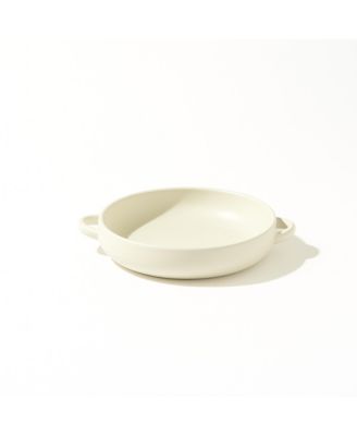 Stoneware Dinner Plate With Handles 7.9"