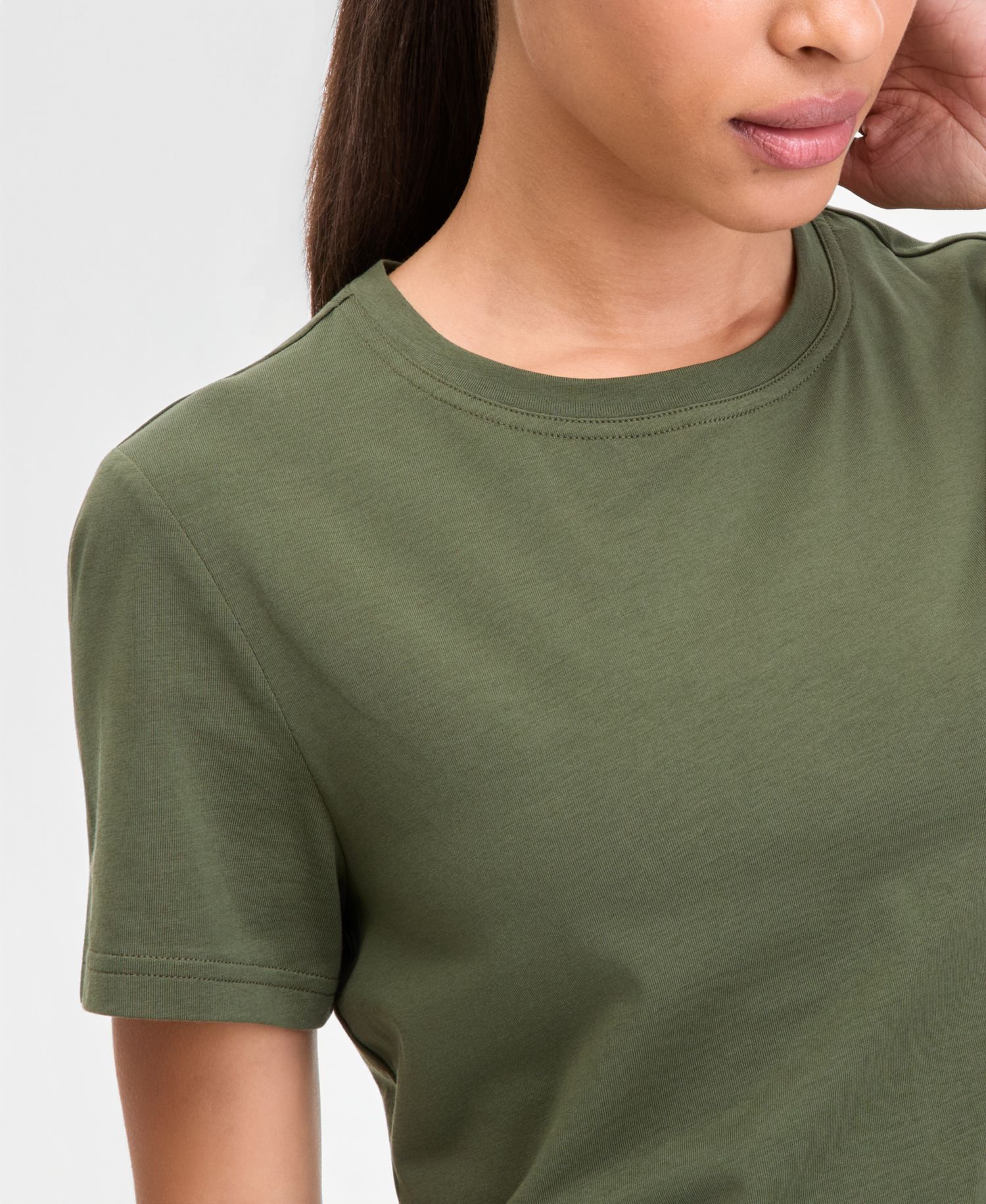 Plus Size Essential Cotton Short-Sleeve T-Shirt