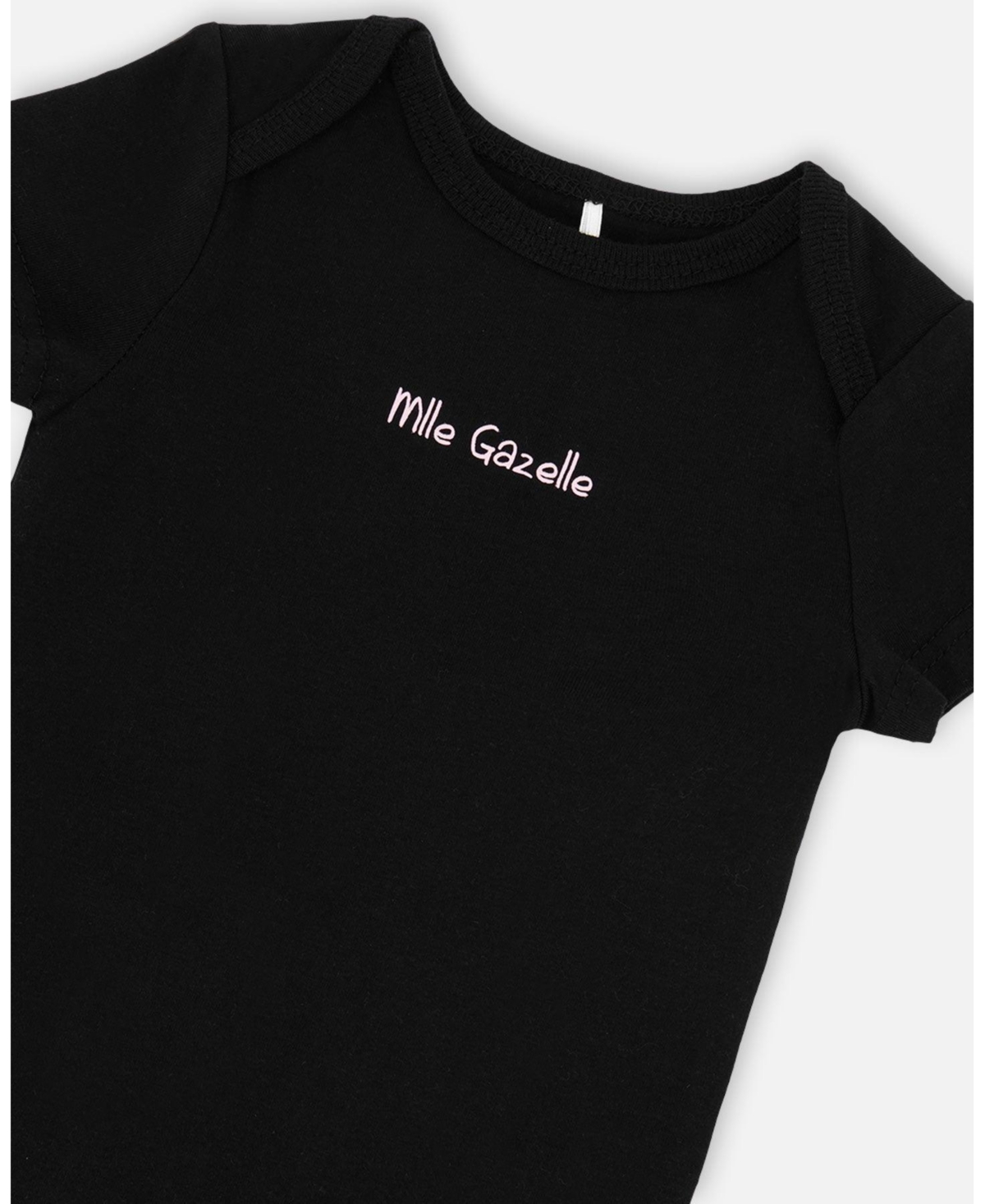 Deux par Deux Baby Girls Evolutive Cotton Jersey Onesie