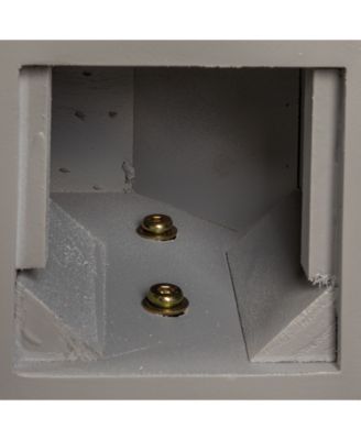 37" Wood Small Victorian Decorative Fireplace Mantel