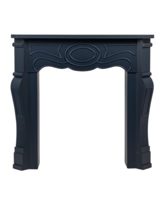 Small Victorian 37" Wood Decorative Fireplace Mantel