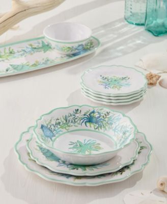 Sea Glass Melamine All-Purpose Bowl, Set of 4