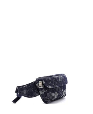 Belt Bag Camouflage GG Denim