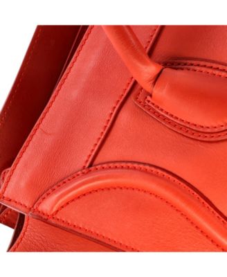 Medium Luggage Bag Smooth Leather