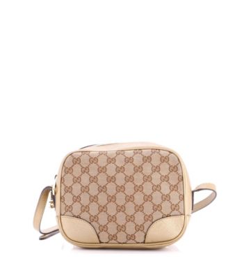 Mini Bree Disco Crossbody Bag GG Canvas with Leather