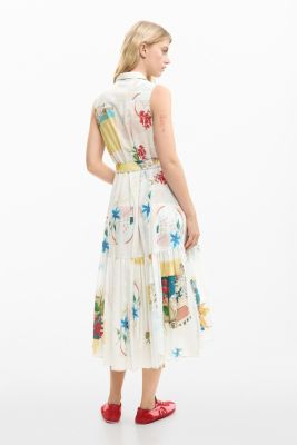 Women's Shirt Dress Postcards