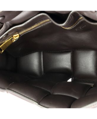 Cassette Chain Crossbody Bag Padded Maxi Intrecciato Leather