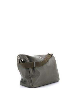 Large Zip Shoulder Bag Vitello Daino