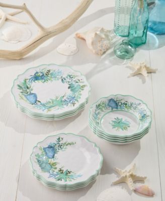 Sea Glass 12-Piece Dinnerware Set, Service for 4
