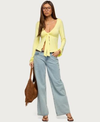 Women's Scarlette Tie Front Top