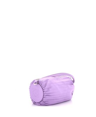 Bracelet Pouch Shoulder Bag Pleated Leather