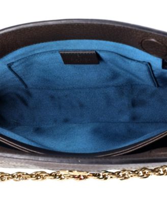 Small Ophidia Chain Shoulder Bag GG Coated Canvas